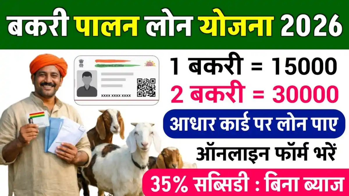 Goat Farming Loan Scheme 2026